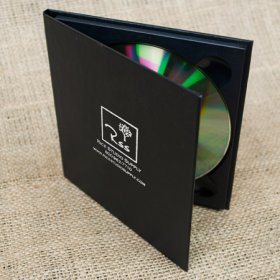 Plain Front TF CD Folio Black Plain Front TF CD Folio Black